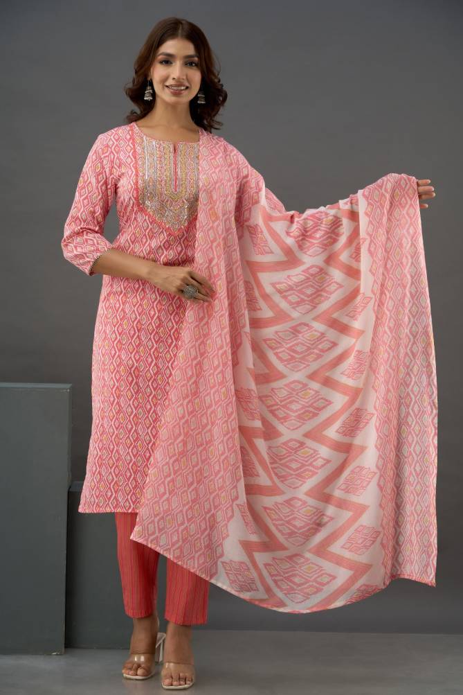 Indo Era 2365 Daily Wear Cotton Kurta With Bottom Dupatt
